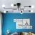 Lustra MODERNIST Hexa 6, 6x E27, Negru, Design Modern ModernLight Concept