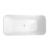 Cada Freestanding, Ovala, Acril, Alba, 150×72×56 Cm ModernLight Concept
