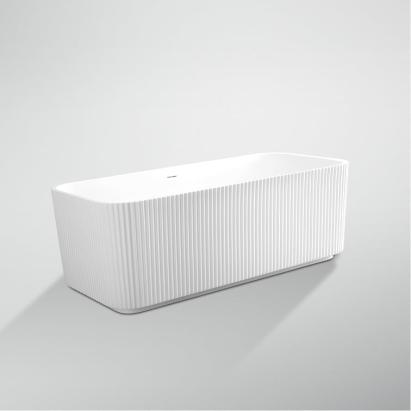 Cada Freestanding, Ovala, Acril, Alba, 150×72×56 Cm ModernLight Concept