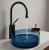 Chiuveta Baie Rasina 45x15 cm Sky Blue ModernLight Concept