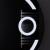 Oglinda LED Rotunda, 70cm, Visio MotionGlow Marcello, Sistem Dezaburire, Ceas & Termometru, Lupa Cosmetica, Dimabila ModernLight Concept