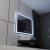 Oglinda LED Rectangulara, 100x75cm, Verite MotionGlow Marcello, Sistem Dezaburire, Ceas & Termometru, Dimabila ModernLight Concept