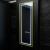Oglinda LED Rectangulara, 45x140cm, Elena Senzor Radar Marcello, Sistem Dezaburire, Ceas & Termometru, Dimabila, Dressing Couture ModernLight Concept