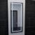 Oglinda LED Rectangula, 60x150cm, Bianca Senzor Radar Marcello, Sistem Dezaburire, Ceas & Termometru, Dimabila, Dressing Couture ModernLight Concept