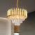 Candelabru Cristal VERSAILLES Nobile 5xE14, Diametru 40cm, Auriu, Inaltime Reglabila ModernLight Concept