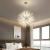 Candelabru Cristal Schonbrunn, 9x G9, Diametru 49cm, Argintiu Lucios, Inaltime Reglabila ModernLight Concept
