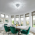 Candelabru Cristal RONDO Vivace, 5x G9, Diametru 40cm, Argintiu Lucios ModernLight Concept