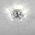 Candelabru Cristal RONDO Vivace, 6x G9, Diametru 49cm, Argintiu Lucios ModernLight Concept