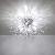 Candelabru Cristal RONDO Vivace, 8x G9, Diametru 60cm, Argintiu Lucios ModernLight Concept