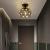 Lustra Vera, 1*E27, Auriu, Metal si Cristal ModernLight Concept
