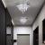 Candelabru LED Alberico Rotund, 20W, Lumina Rece/Calda/Neutra, Cristal, Crom Lucios ModernLight Concept