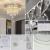 Candelabru LED Alberico Rotund, 20W, Lumina Rece/Calda/Neutra, Cristal, Crom Lucios ModernLight Concept