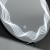 Oglinda LED Rotunda 60cm, Flusso Touch, Sistem Dezaburire, Dimabila ModernLight Concept