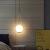 Lustra LOFT Haven, 1x E27, Alb Auriu, Metal, Inaltime Reglabila ModernLight Concept