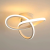 Lustra LED VERTEX Infinitum 26W, Lumina Rece/Calda/Neutra, Alb ModernLight Concept