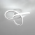 Lustra LED VERTEX Infinitum 26W, Lumina Rece/Calda/Neutra, Alb ModernLight Concept