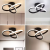 Lustra LED VERTEX Infinitum 26W, Lumina Rece/Calda/Neutra, Negru ModernLight Concept