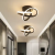 Lustra LED VERTEX Infinitum 26W, Lumina Rece/Calda/Neutra, Negru ModernLight Concept
