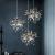 Candelabru Modern, CAPRICIO Allegro, 2xE14, Diametru 40cm, Crom Lucios, Inaltime Reglabila ModernLight Concept