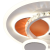 Lustra LED cu cristal HELIOX, 45W, 4 Cercuri, lumina Rece/Calda/Neutra, Alb ModernLight Concept