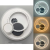 Lustra LED cu cristal HELIOX, 43W, 4 Cercuri, lumina Rece/Calda/Neutra, Alb ModernLight Concept