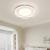 Lustra LED cu telecomanda MODERNO 106W, 2 Cercuri, lumina Rece/Calda/Neutra, Dimabila, Alb ModernLight Concept