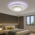Lustra LED cu telecomanda MIRALUX RGB, 70W, lumina Albastra/Rece/Calda, Dimabila, Alb ModernLight Concept