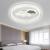 Lustra LED SKYForma Starry, 64W, lumina Rece/Calda/Neutra, Negru ModernLight Concept