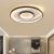 Lustra LED cu telecomanda FIGURATO, 120W, 3 Cercuri, lumina Rece/Calda/Neutra, Dimabila, Negru ModernLight Concept