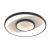 Lustra LED cu telecomanda FIGURATO, 120W, 3 Cercuri, lumina Rece/Calda/Neutra, Dimabila, Negru ModernLight Concept