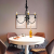 Lustra VINTAGE, tip Pendul cu brate, ANJOU, Circulara, 3xE14, Metal, Negru ModernLight Concept