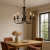 Candelabru Perla, 5xE14, Negru, Inaltime Reglabila ModernLight Concept