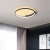 Lustra LED cu telecomanda LETIZIA 33W, Rotunda, lumina Rece/Calda/Neutra, Dimabila, Negru ModernLight Concept