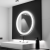 Oglinda LED Rotunda 70cm, Stellaire Touch, Sistem Dezaburire, Dimabila ModernLight Concept