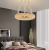 Candelabru Cristal HOHENZOLLERN Magno, 26W, Lumina Calda/Rece/Neutra, Diametru 55cm, Auriu, Inaltime Reglabila ModernLight Concept