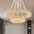 Candelabru Cristal, HOHENZOLLERN Imperio, 80W, Diametru 71cm, Lumina Rece/Calda/Neutra, Auriu, Inaltime Reglabila ModernLight Concept