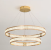Candelabru Cristal, LINDERHOF Magno, 113W, Diametru 60cm, Lumina Rece/Calda/Neutra, Auriu, Inaltime Reglabila ModernLight Concept