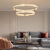 Candelabru Cristal, LINDERHOF Magno, 113W, Diametru 60cm, Lumina Rece/Calda/Neutra, Auriu, Inaltime Reglabila ModernLight Concept