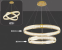 Candelabru Cristal, LINDERHOF Magno, 113W, Diametru 60cm, Lumina Rece/Calda/Neutra, Auriu, Inaltime Reglabila ModernLight Concept