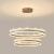 Lustra LED suspendata cu telecomanda FLAVIO 126W, lumina Rece/Calda/Neutra, Dimabila,Inaltime Reglabila, Auriu ModernLight Concept