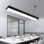 Lustra LED suspendata DARIN, 23W, Inaltime Reglabila, Lumina Rece, Negru ModernLight Concept