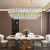 Candelabru Cristal VERSAILLES Regalis, Diametru 80cm, 10xE14, Alb, Inaltime reglabila ModernLight Concept