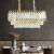 Candelabru Cristal VERSAILLES Regalis, Diametru 80cm, 10xE14, Alb, Inaltime reglabila ModernLight Concept