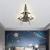 Lustra LED FIGHTER, 101W, lumina Rece/Calda/Neutra, Argintiu ModernLight Concept
