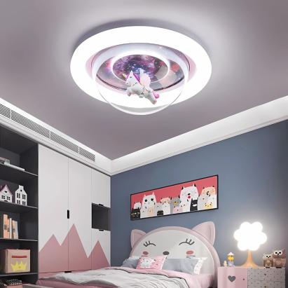 Lustra LED UNICORN, 104W, lumina Rece/Calda/Neutra, Roz ModernLight Concept