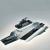 Lustra LED FIGHTER, 128W, lumina Rece/Calda/Neutra, Argintiu ModernLight Concept