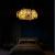 Candelabru Cristal Cadenza Allegro, 10x E14, Diametru 48cm, Inaltime reglabila, Auriu ModernLight Concept