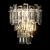 Aplica Cristal BELMONTE, 3x E14, Transparent ModernLight Concept