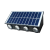 Aplica LED Exterior Solaris, 8 Surse de lumina, Lumina Calda, Negru ModernLight Concept