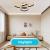 Lustra LED cu telecomanda ECATERINA 59W, lumina Rece/Calda/Neutra, Dimabila, Negru, Inaltime Reglabila ModernLight Concept